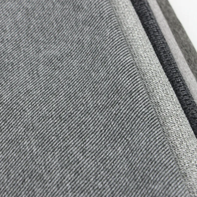 Shrink Resistant Twill Texture Woolen Like Polyester Fabrics For Upholstery Furniture