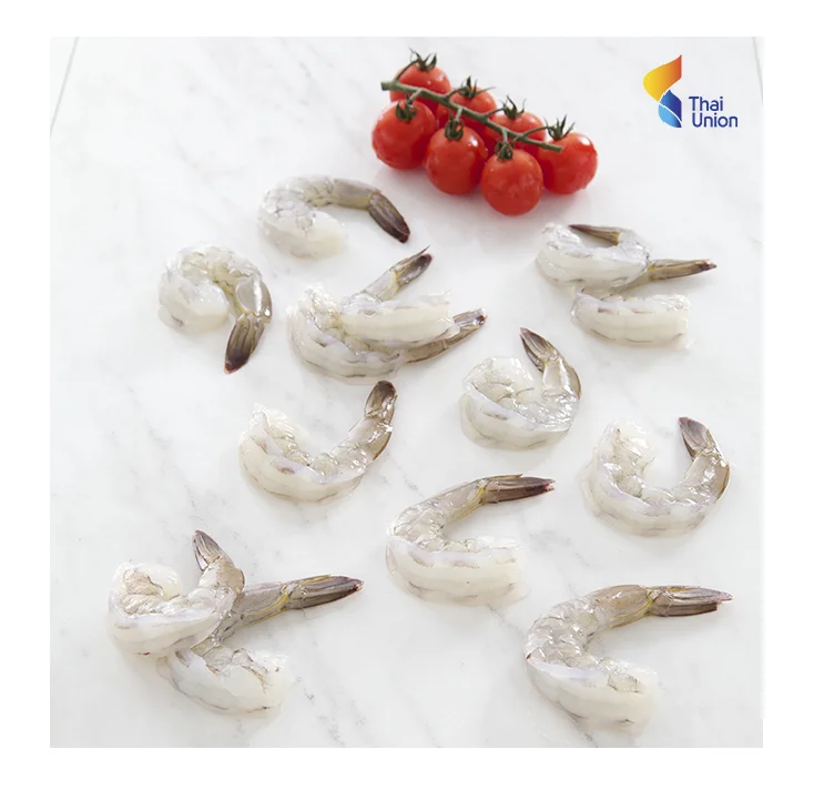 Премиум замороженные морепродукты креветки с очищенным хвостом по горячей цене от группы Thai Union, сделано в Таиланде