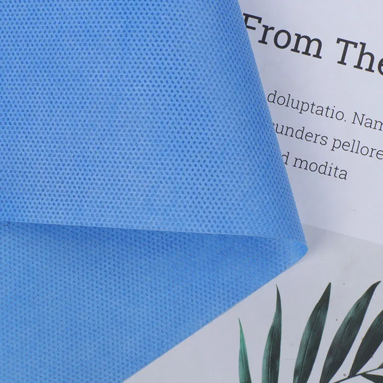 
Sms-Nonwoven-Fabric China Factory Fabric Nonwoven Sms Disposable Wholesale 