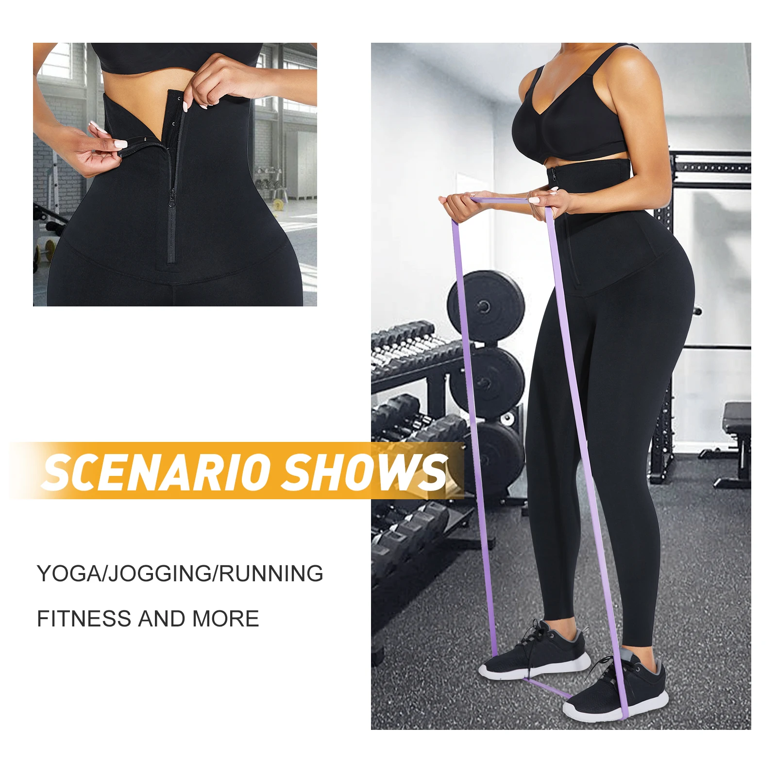 Waistdear wholesale Custom Compression butter lifting tights leggings for women Gym Corset Leggings High Waist Workout Leggings
