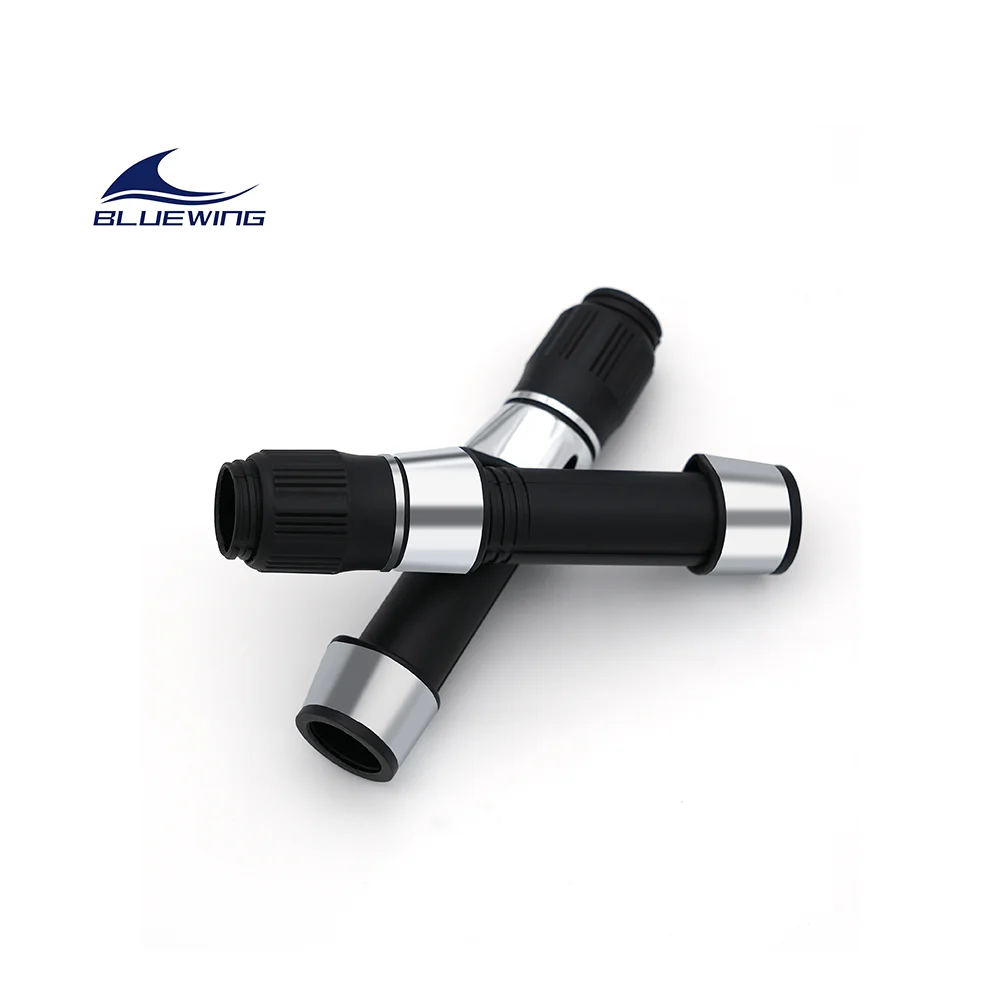 BLUEWING DIY Fishing Rod Building Bait Spinning Reel Seat Fishing Rod Handle Components Long Nut Graphite Spinning Reel Seat