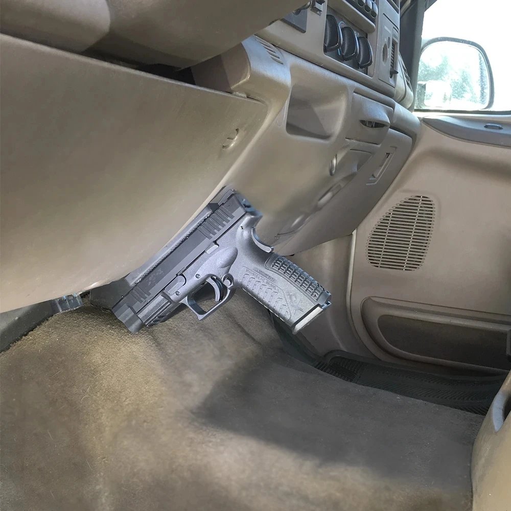 Rubberized Speed Magnetic Handgun Powerful Magnet Mount Rubber Coated Holder Magnet