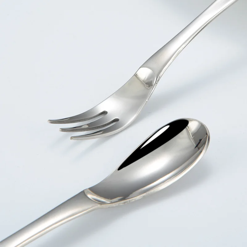 Hot Sale Bulk Gold Wedding Serving Flatware Set Stainless Steel 18/10 PVD Elegant French Moonlight Cutlery