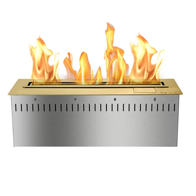 24 inch bio remote control smart burner electric  bio fireplace ethanol