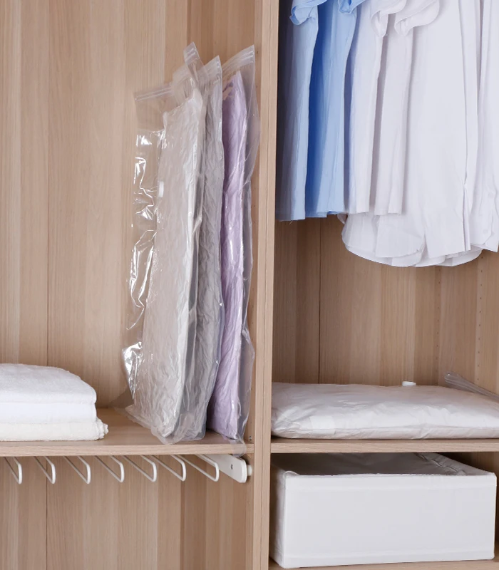 Good quality plastic giant vacuum seal zip lock storage bag Travel Clothes Vacuum Bag for mattress