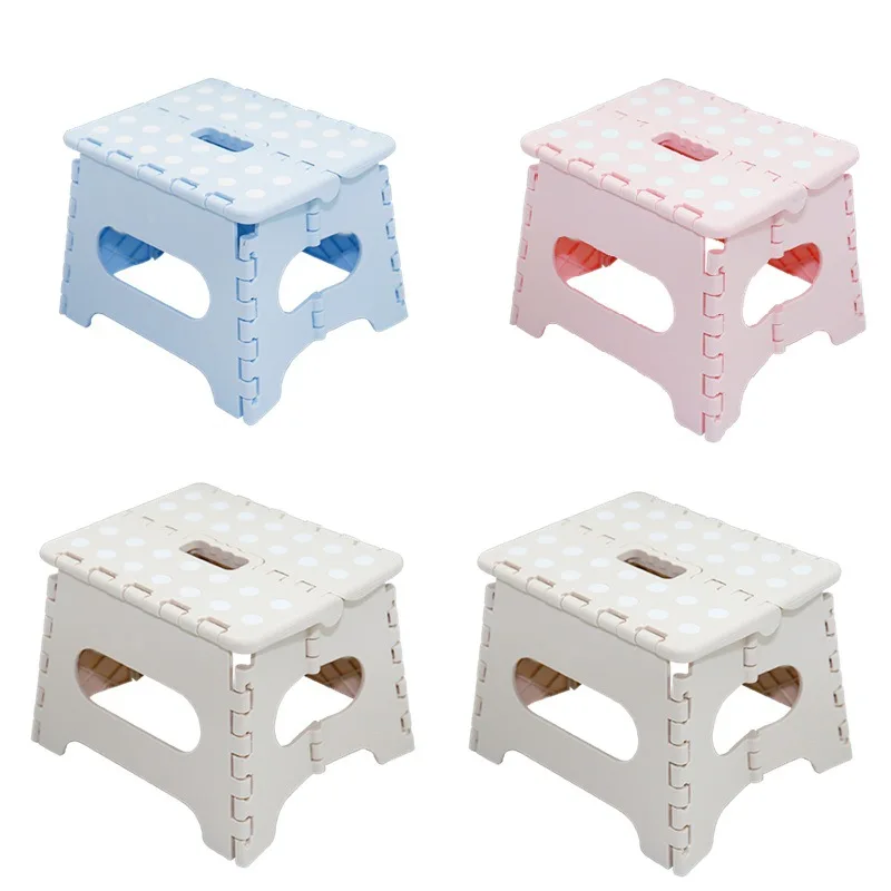 Современный стул 7 дюймов 8 дюймов 9 дюймов для кухни сада ванной ступенчатый стул для взрослых и детей пластиковый складной ступенчатый стул с ручкой