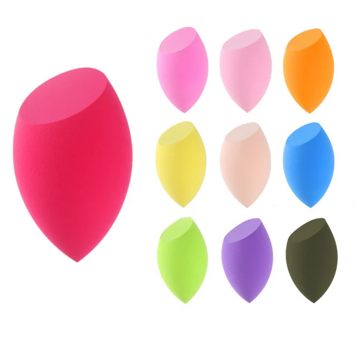 Drop oval design Makeup sponge HOT Color Super soft BB Cream Foundation Make up Blender sponge for face use