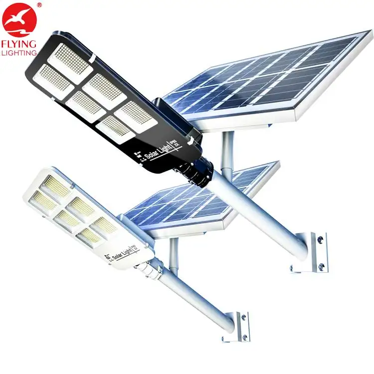 Remote control motion sensor separate LED solar street light with inbuilt battery