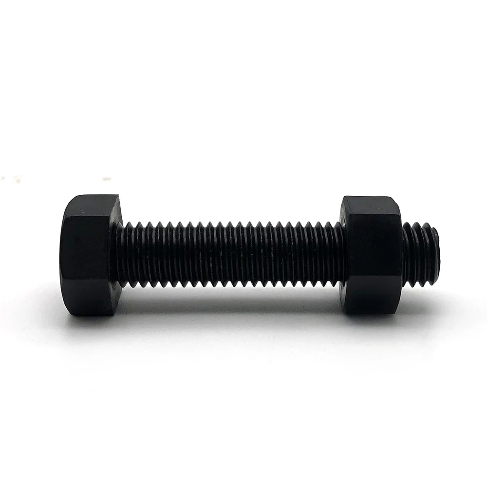 Chinese factory supply plastic hex head screw Plastic bolt PA66 nylon screw Plastic bolt and nut hexagonal screws factory