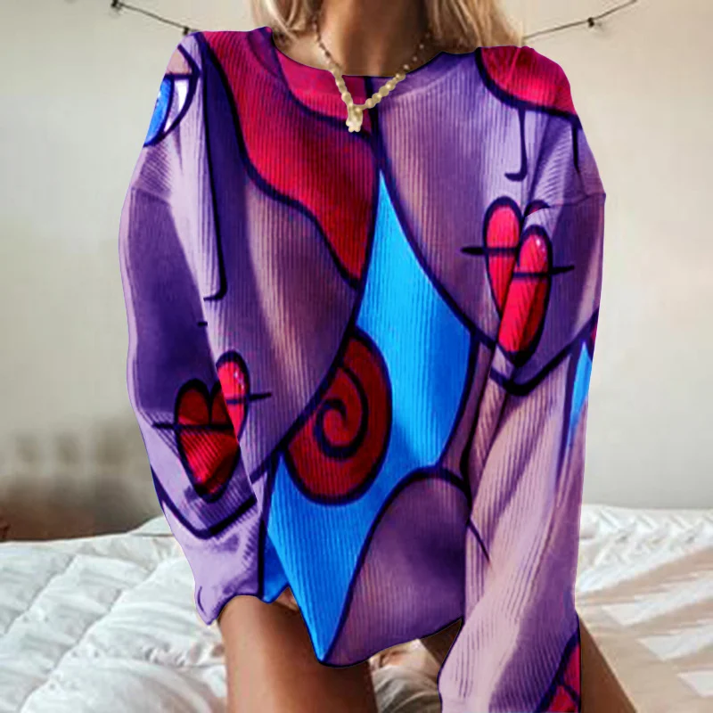 Women Sweater Autumn Sweater Knitted Sweater