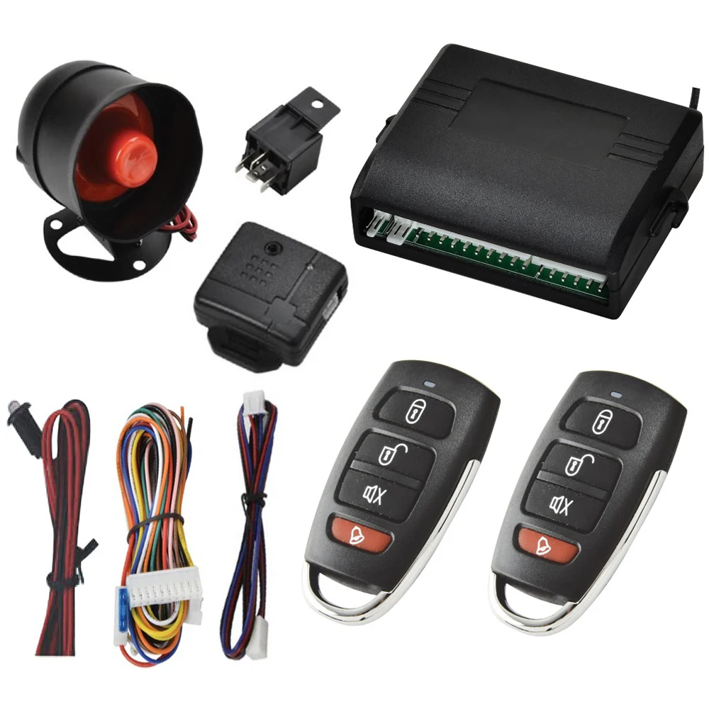 Vehicle alarm siren easy installation octopus alarm system