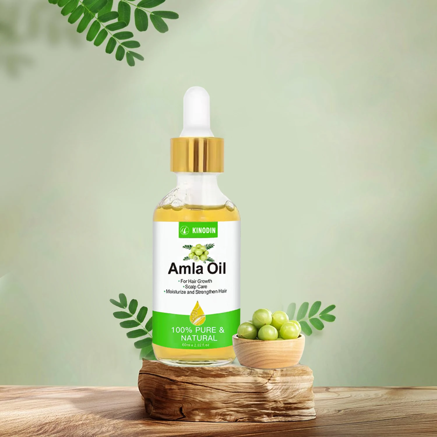 Original Amla Oil For Hair Growth Bald Oil India Gooseberry Anti Hair Loss Scalp Treatment Alma Hair Oil
