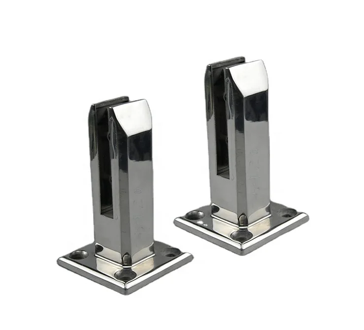 
Whole sale FactorPrice for 10mm 12mm Glass Railing Spigot Clamp Stainless Steel 304 and 316 and Duplex 2205 