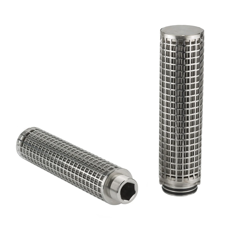 5 микрон 20 дюймовые рыболовные плоскогубцы из нержавеющей стали, спеченного войлока волокна плиссированные картридж фильтра для воды 10 микрон Фильтр-Картридж