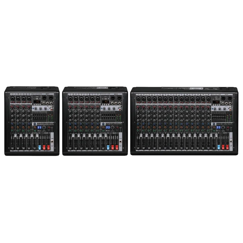 B series pure mixing console, professional stage performance, wedding small mixing console, home karaoke mixing tape effect