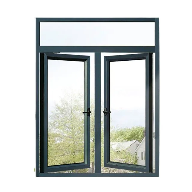 Hot Sale Customized Competitive Double Casement Sash Windows Aluminium Casement Windows