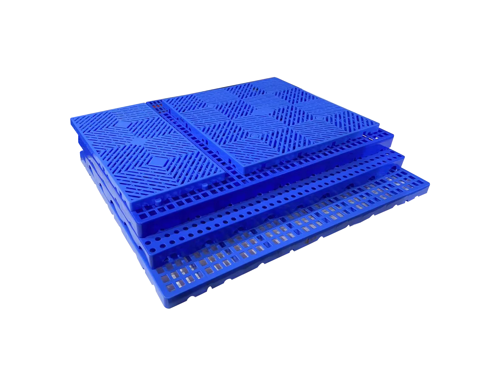 300*300*25mm Waterproof mat plastic warehouse floor mat Supermarket freezer floor car washes mat grid pallet slatted floor