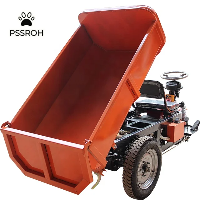 LK135 electric tricycle mini dumper/mining electric tricycle for cargo/battery operated mini dumper for sale