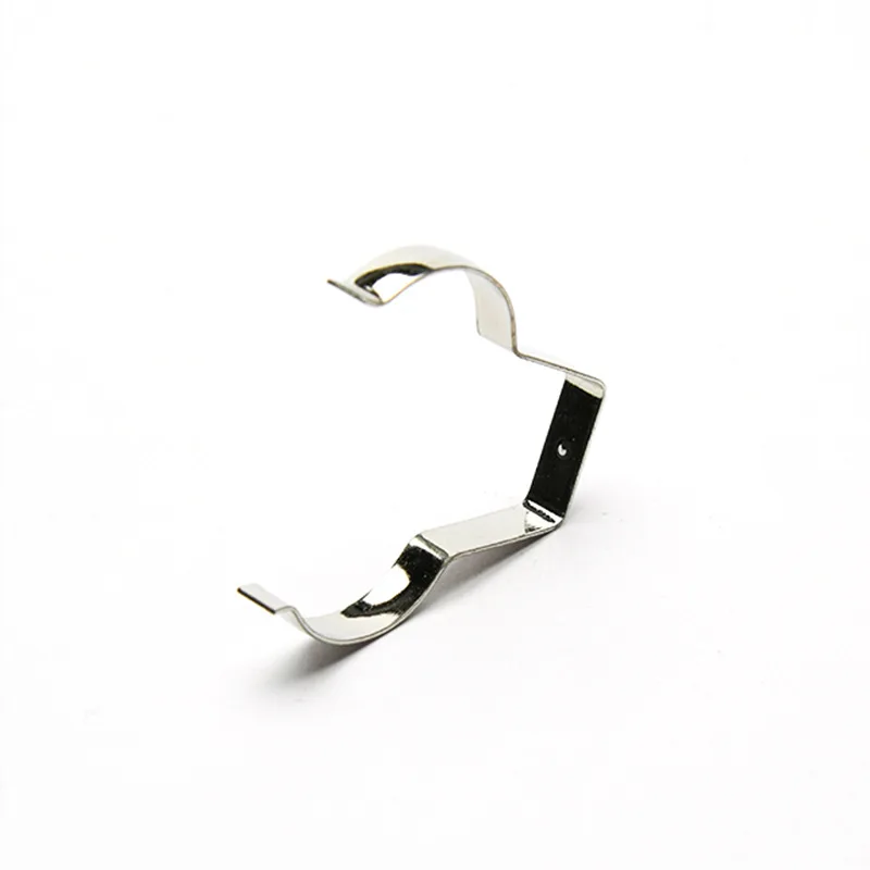 OEM Small Metal Stamping AAA Battery Clip Stainless Steel Clips