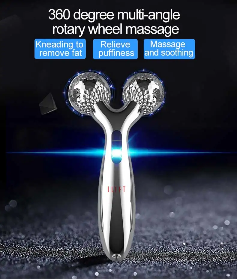Beauty Bestseller Anti-cellulite Facial Roller Massage V-shaped Face And Body Massager