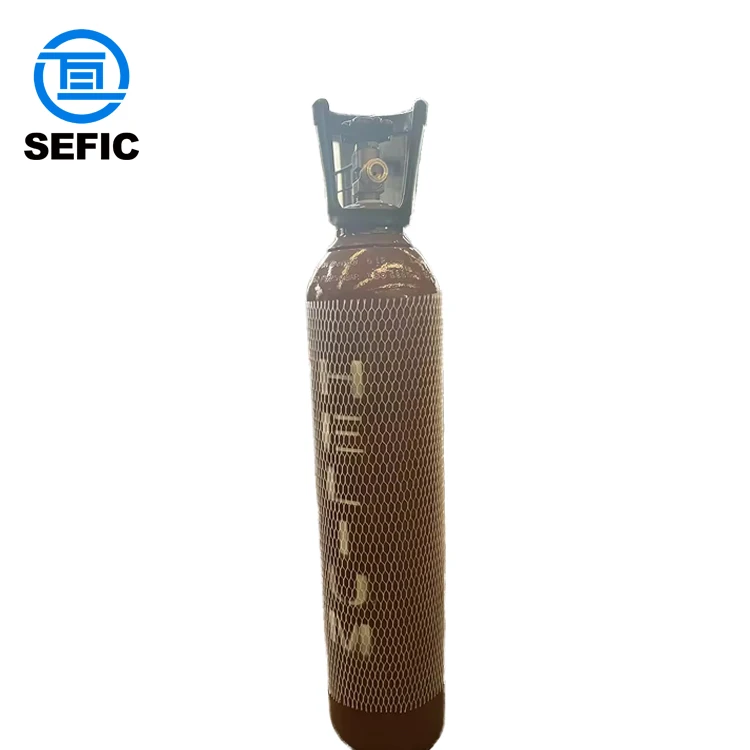 ISO9809-3 Standard 150Bar 10L Oxygen Nitrogen Argon Helium CO2 Tank Cylinder For European Market