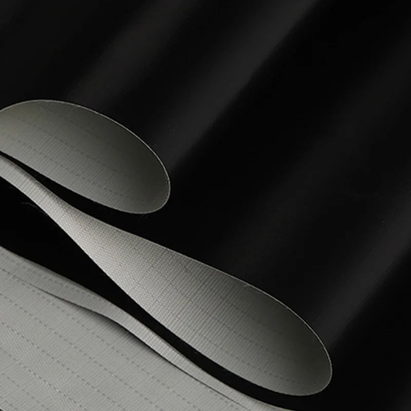 Polyester Oxford fabric with waterproof PU vinyl for full blackout tent canopy and agricultural greenhouses