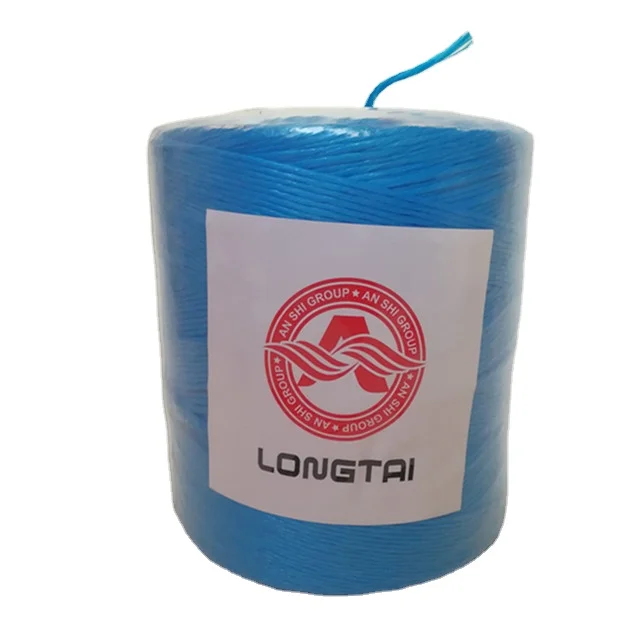 Plastic polypropylene baling twine with 1000 meters length