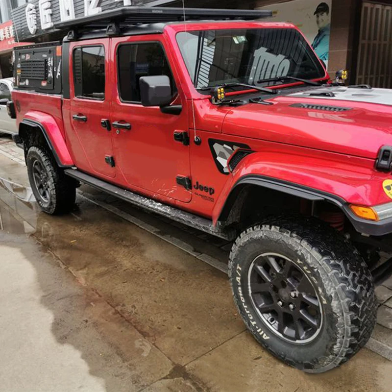 Sturdy Design Aggressive Look Durable High-Quality PP Material Wide Fender Flares for Jeep Gladiator 2020-2023