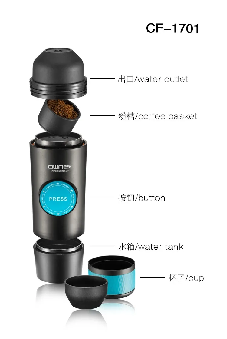 new capsule coffee machine coffee maker coffee machine 13 bar for travel