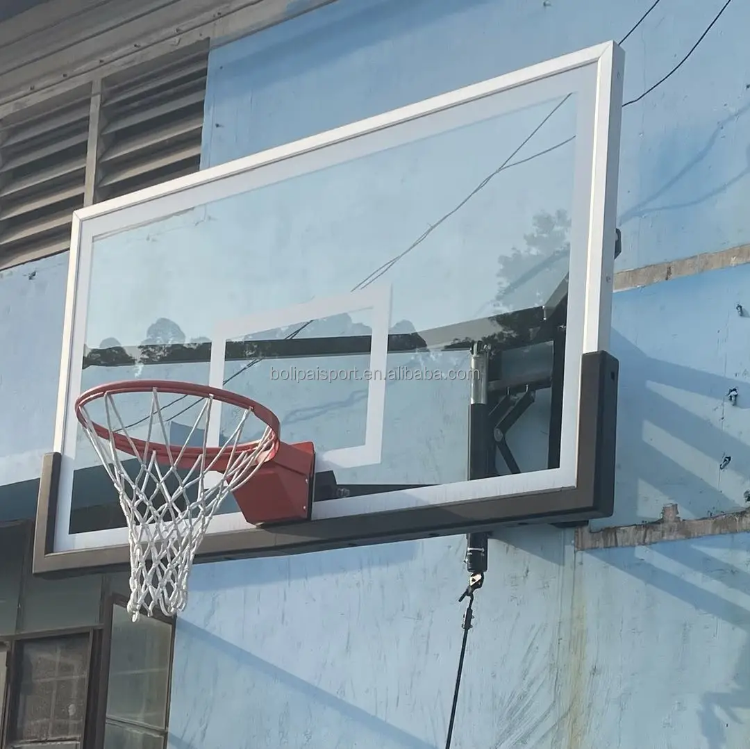 wall hanging basketball system basketball hoop