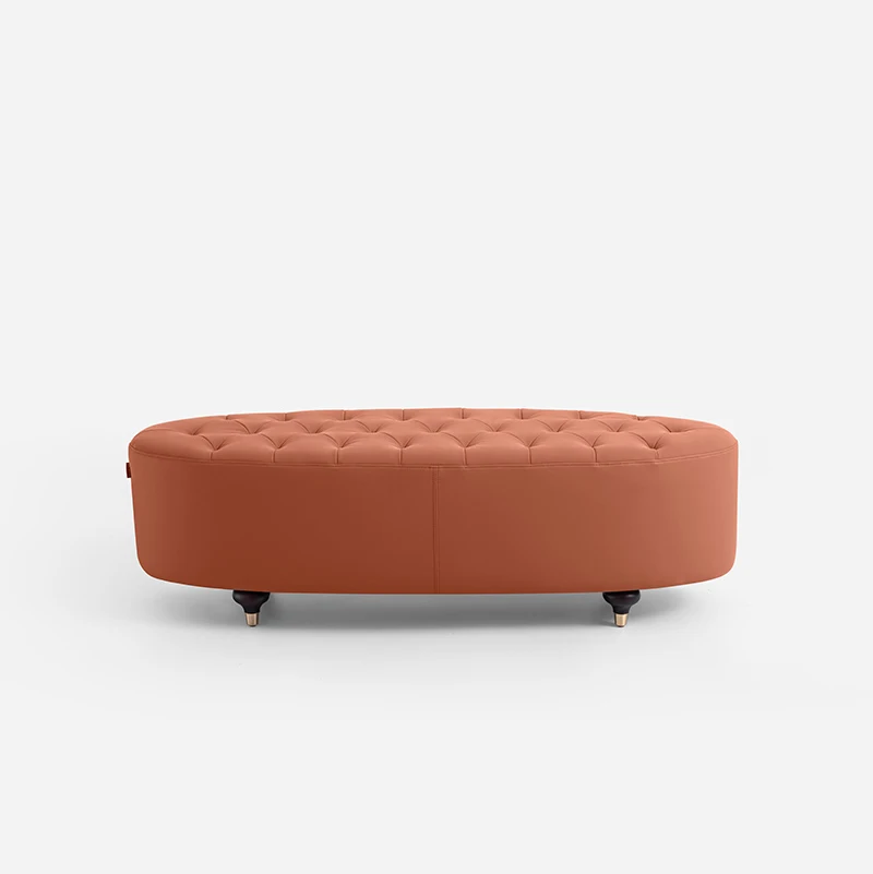 Nordic style Factory directly wholesale bench with ottoman Velvet Bench Storage Ottoman For Living Room high end furniture