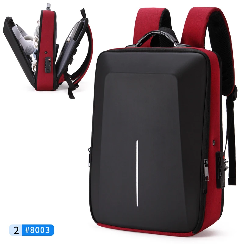 American Style 15 Inches Eva Comput Computer Particles Paper Bag Machine Fully Automatic Computerized Hard Shell Laptop Backpack