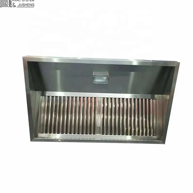 high quality stainless steel smoke commercial furniture fume hood  of HVAC system