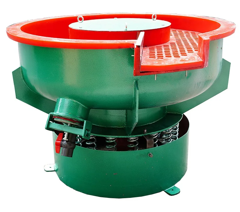 Large Vibratory Tumbler Polishing Machine with Separator