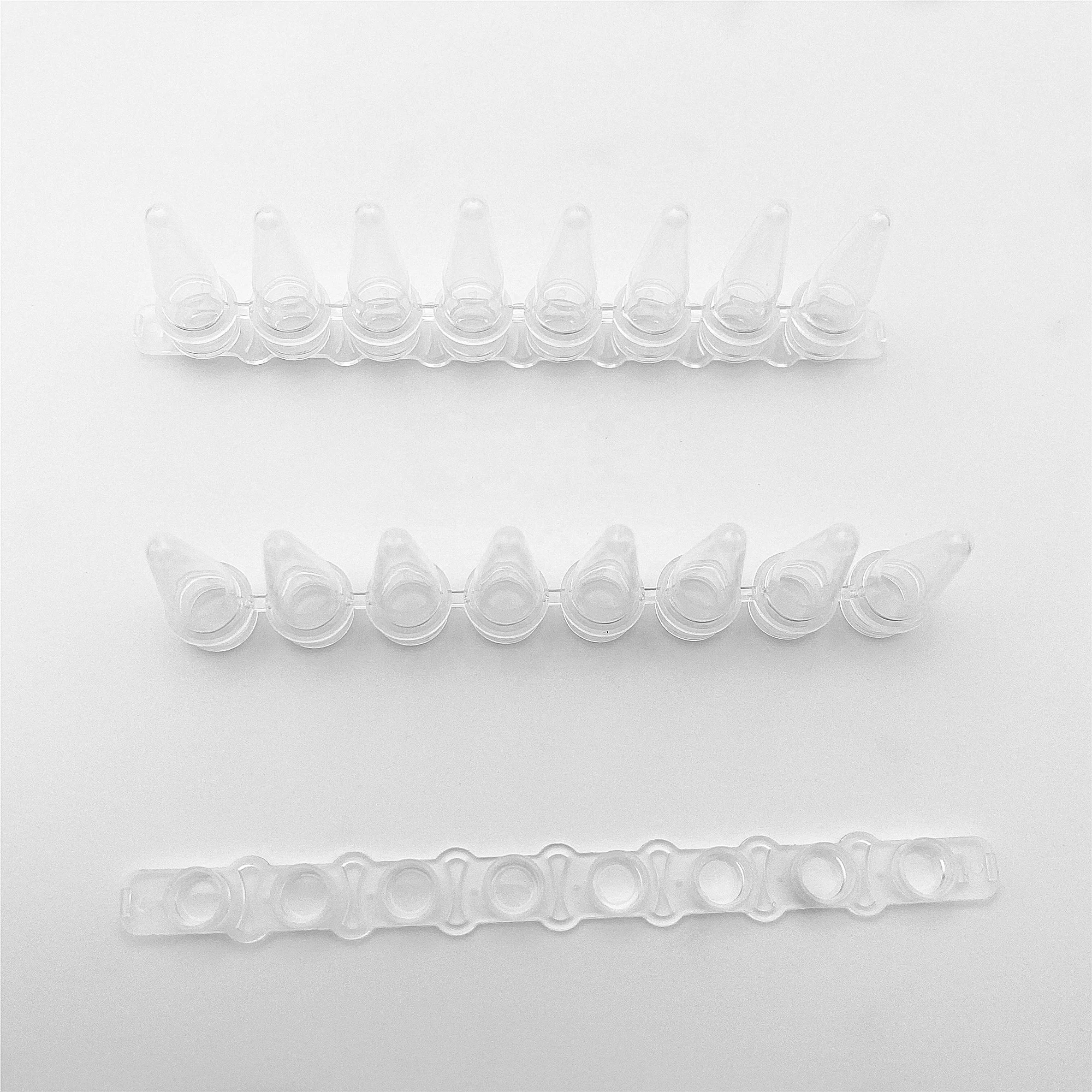 hot selling 0.1ml/0.2ml 8 strips micro centrifuge PCR Tube for lab use