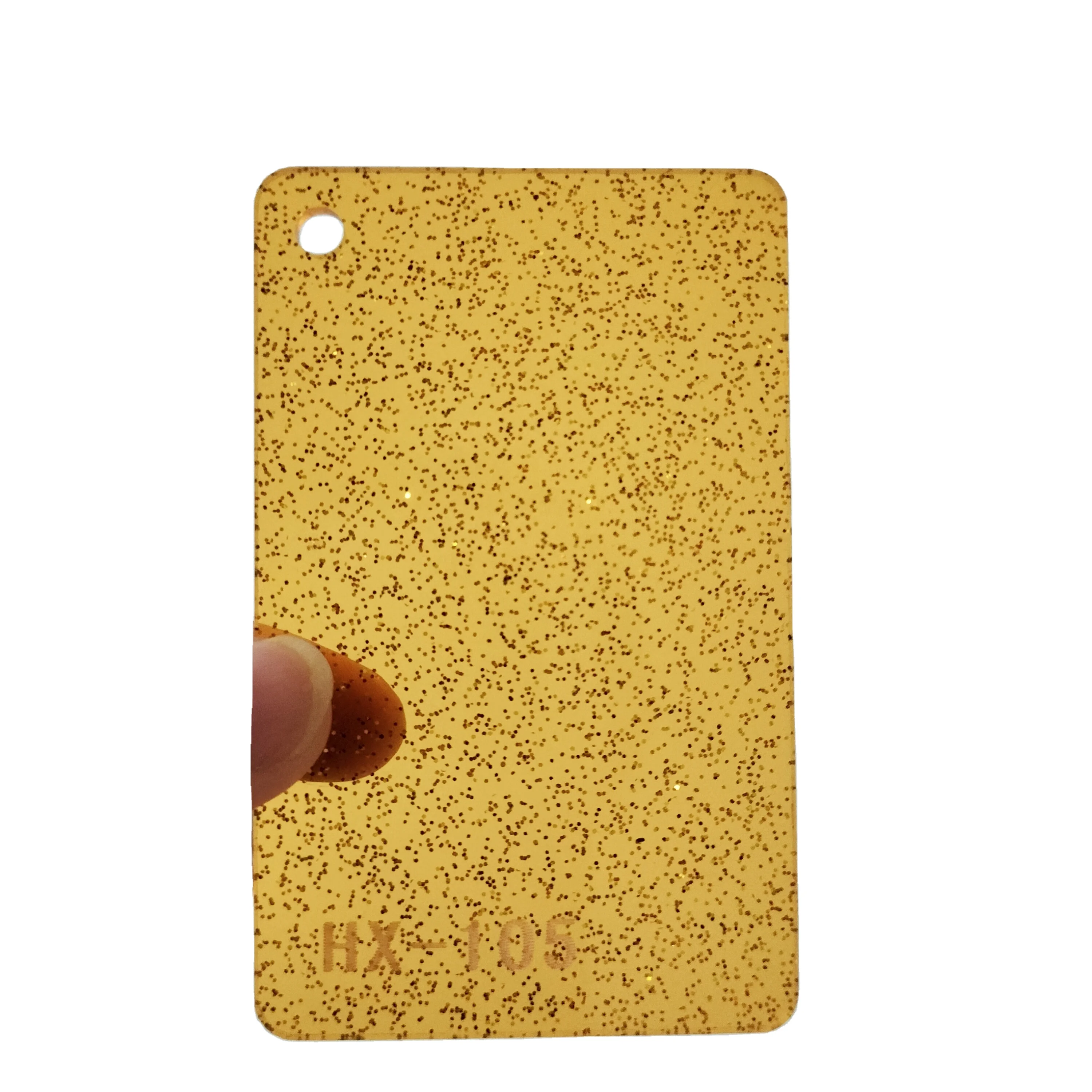 Glitter Acrylic Sheet For Home Decor Crafts Waterproof Glitter Opal White Color Acrylic Sheet