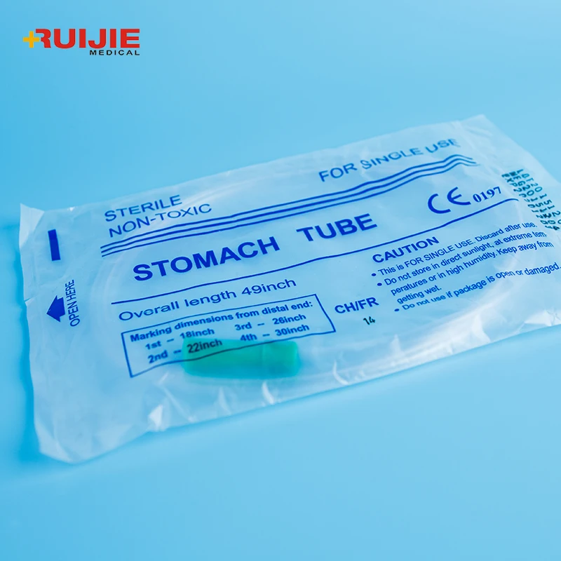 High Medical Silicone Gastrostomy Medical Feeding Tube
