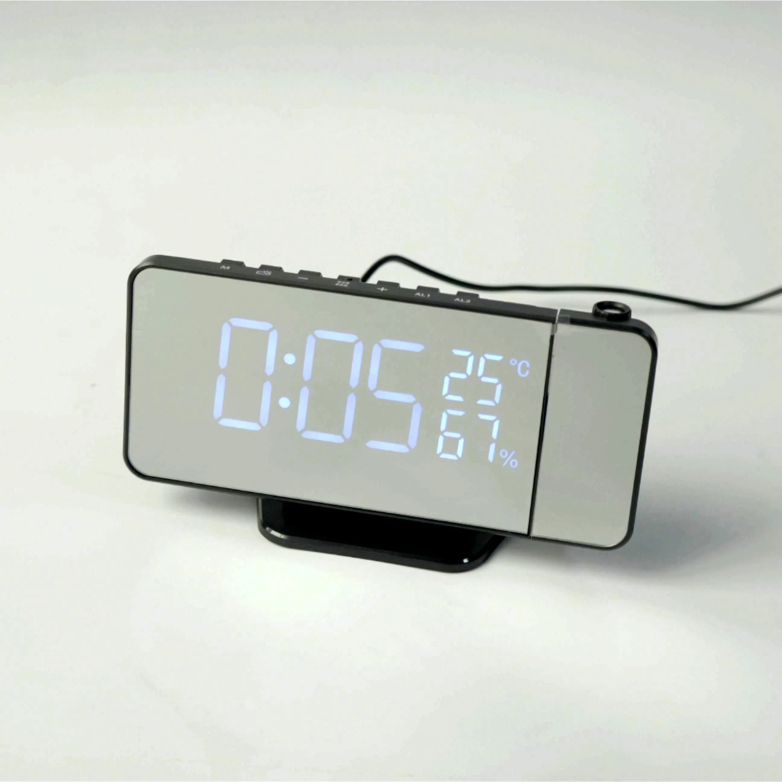 digital analog clocks wall car level table smart table alarm desk table plastic mechanism chess azan for home decorative flip