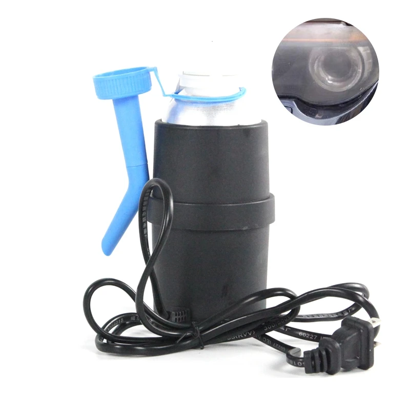 220v Steamer Vapor Tool Headlamp Cleaner Headlight Restoration Kit Car