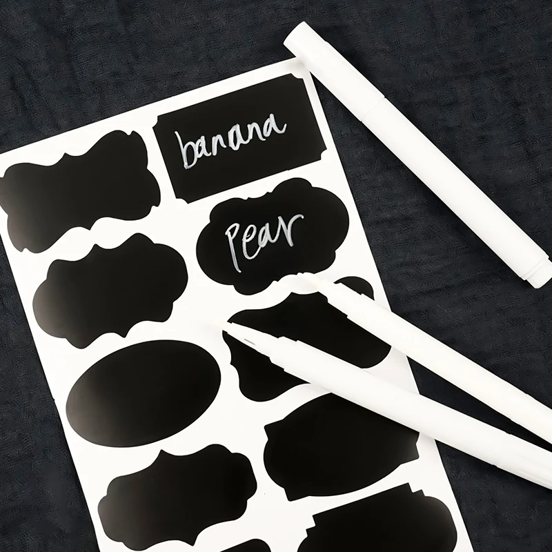 Customized Printing Wet Erase White Liquid Chalk Marker Art Marker Pen Set For Whiteboard