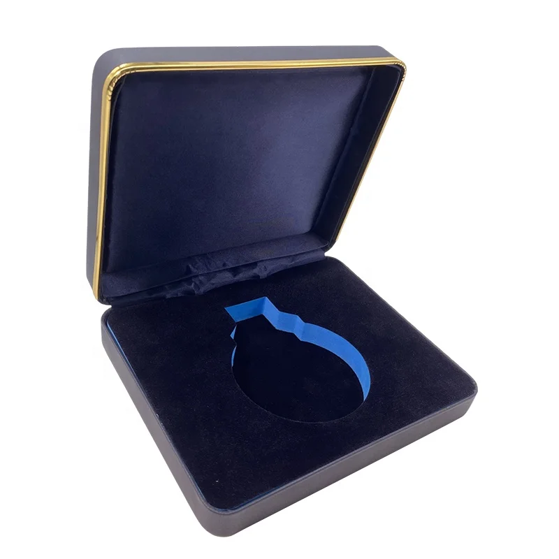 Custom Sports Competition Award Medal Storage Box Exquisite Design Coin Gift Box with Logo