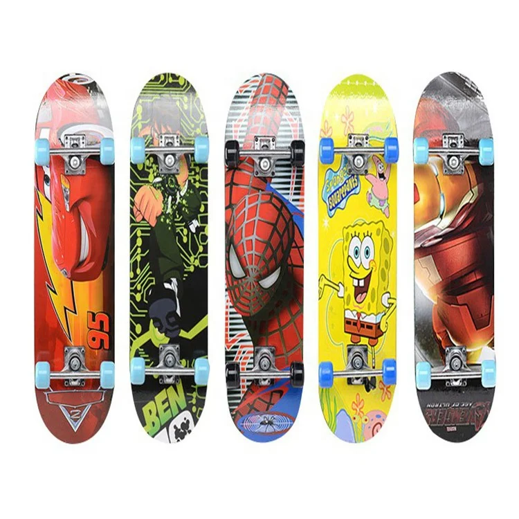 4 Wheel Maple Wood Cheap Skateboard