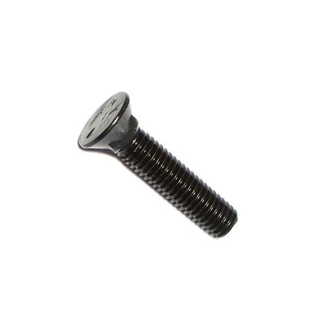 Hardware fasteners metal steel flat head square neck exterior carriage machine stud bolt bolts DIN 605 DIN605