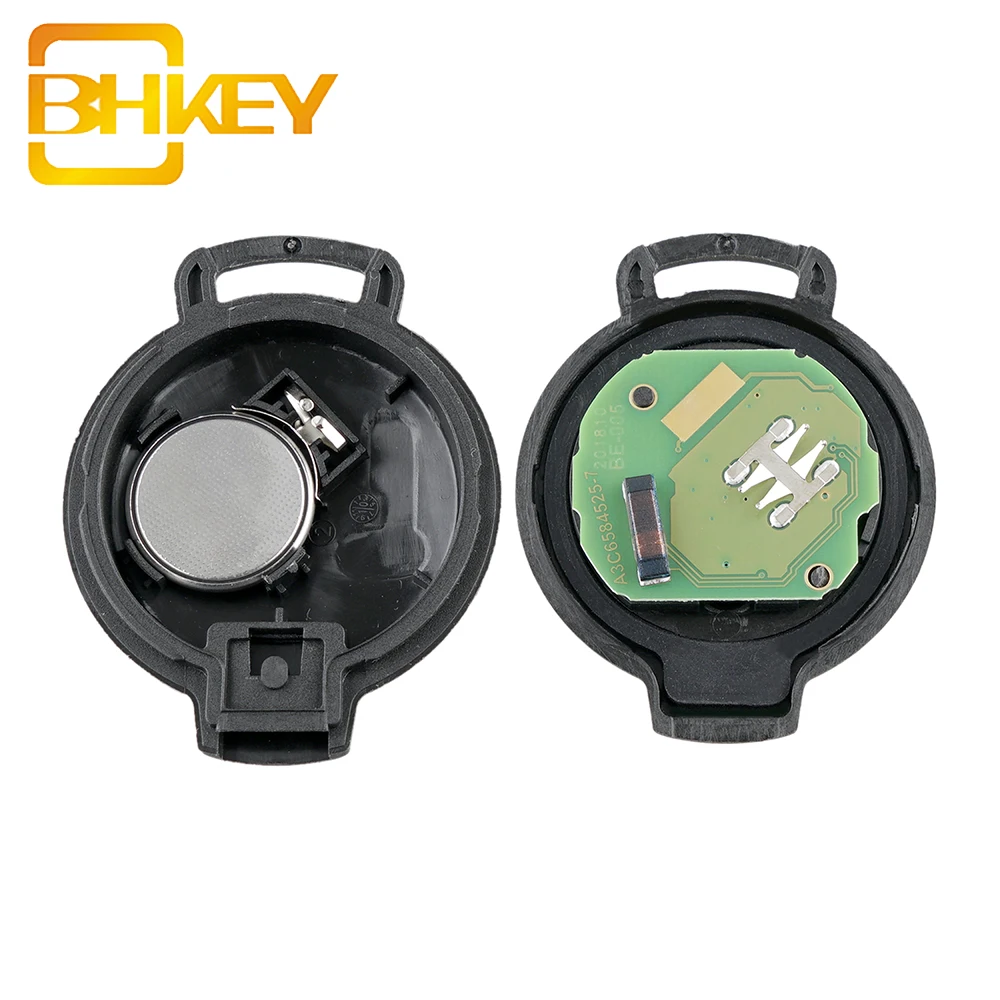 3 Buttons 433 mhz PCF7941 Chip Auto Car Key Fob Remote Key For Smart Fortwo 451 Forfour 2007-2013