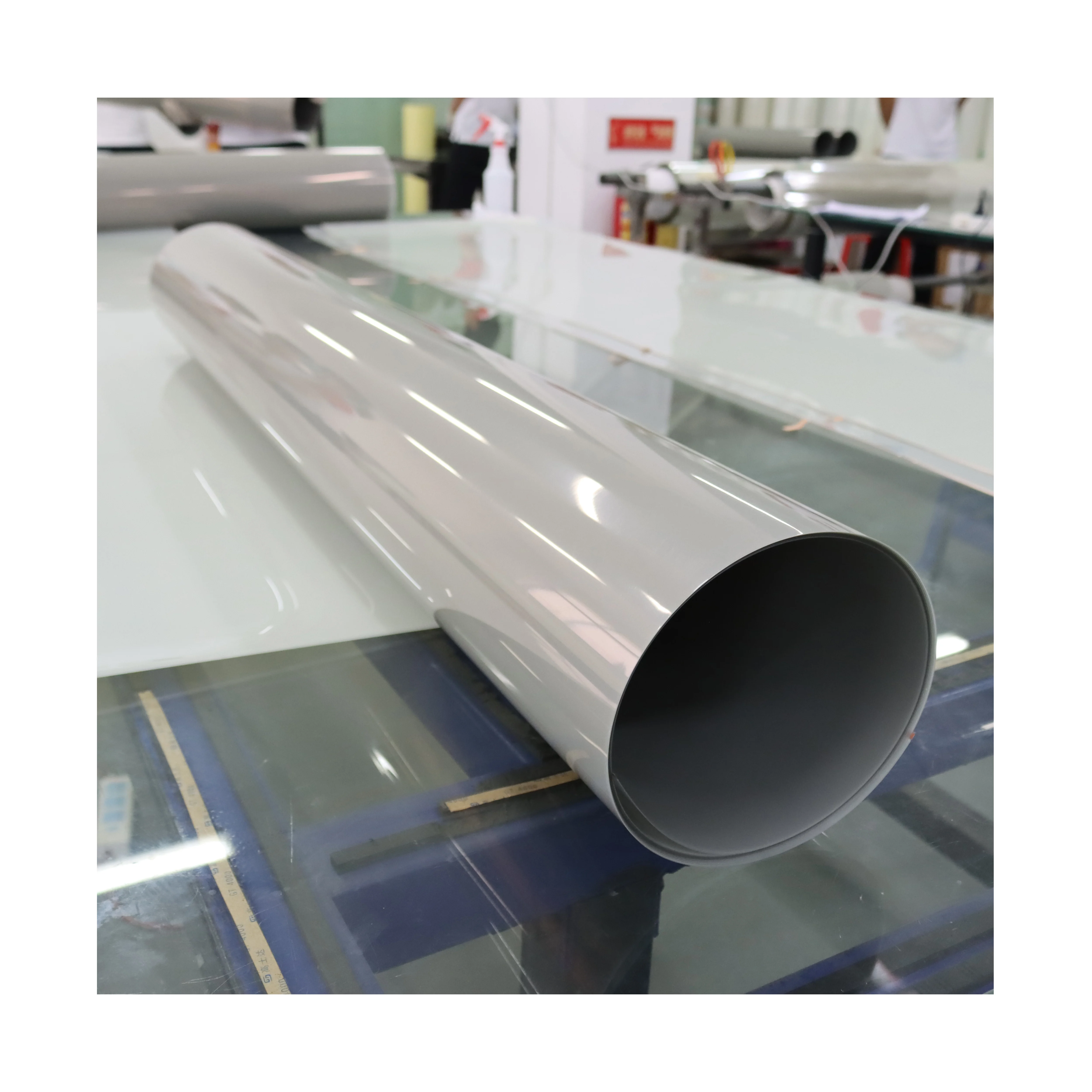 Grey Color Lcd Electrochromic Privacy Glass Power Device PDLC Smart Film Black  For Hotel Office