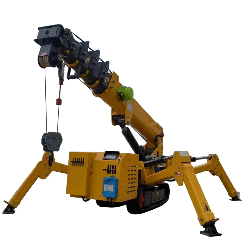 8T drive spider crane Hydraulic Crane Mobile Crane For Construction Works