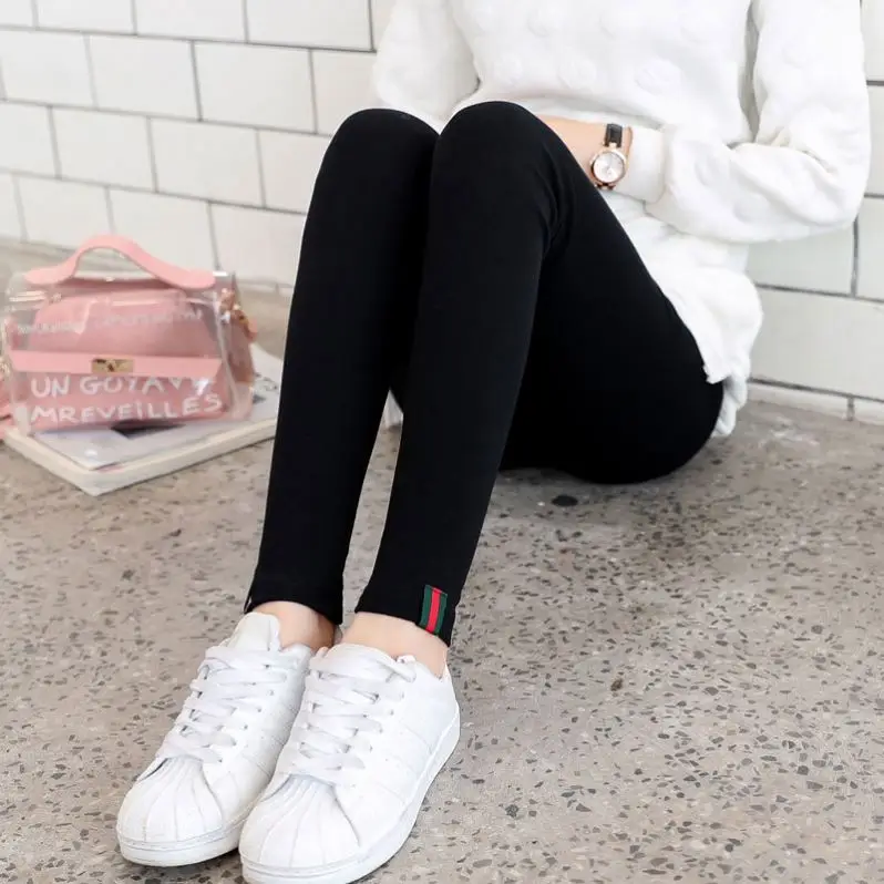 Wholesale New Spring Long Pregnant Woman Korean Fashion Solid Color Casual Pants Leggings