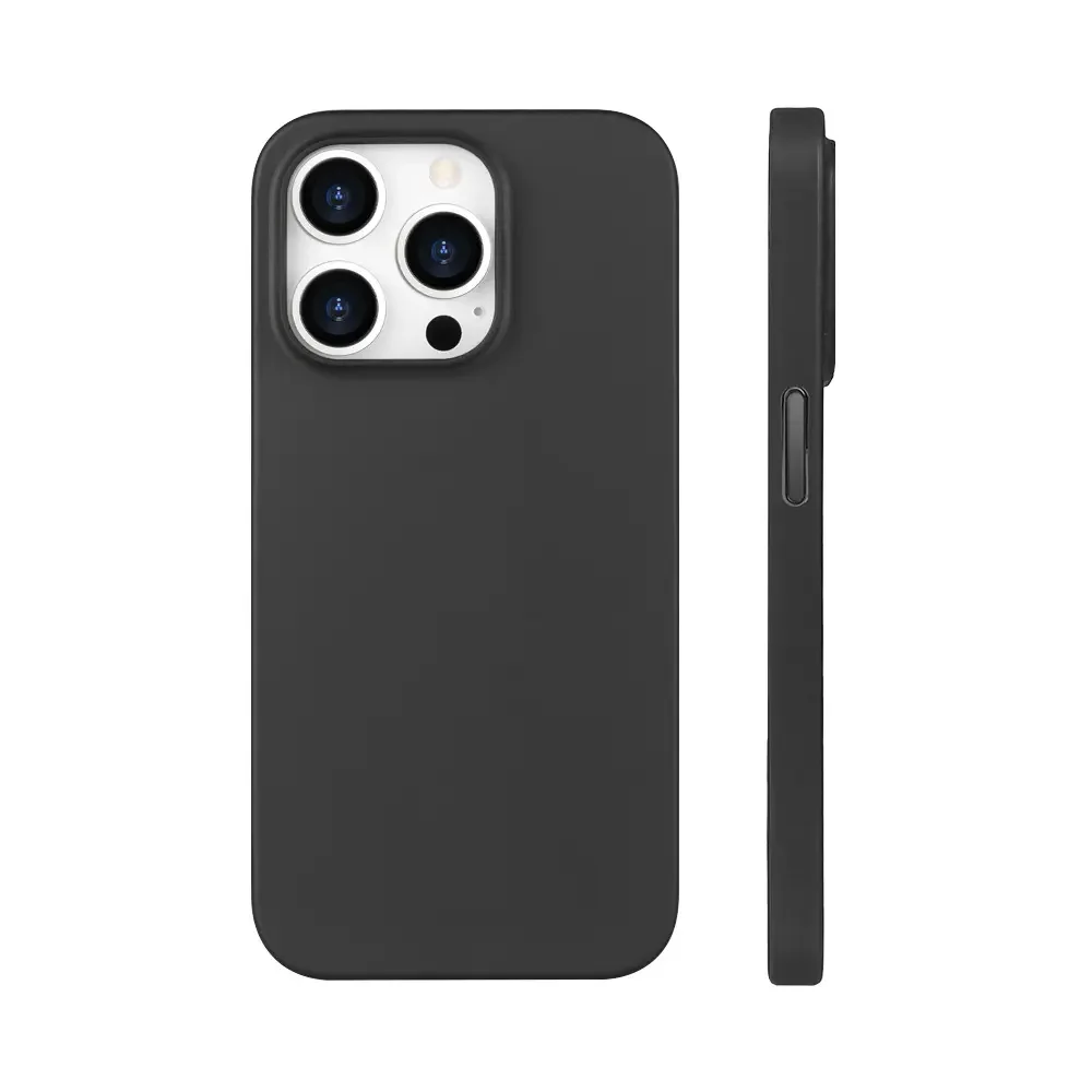 Полностью закрывающийся чехол из микрофибры Внутри Матовый Модный Разлагаемый полипропиленовый материал экологичный чехол для мобильного телефона для Iphone15