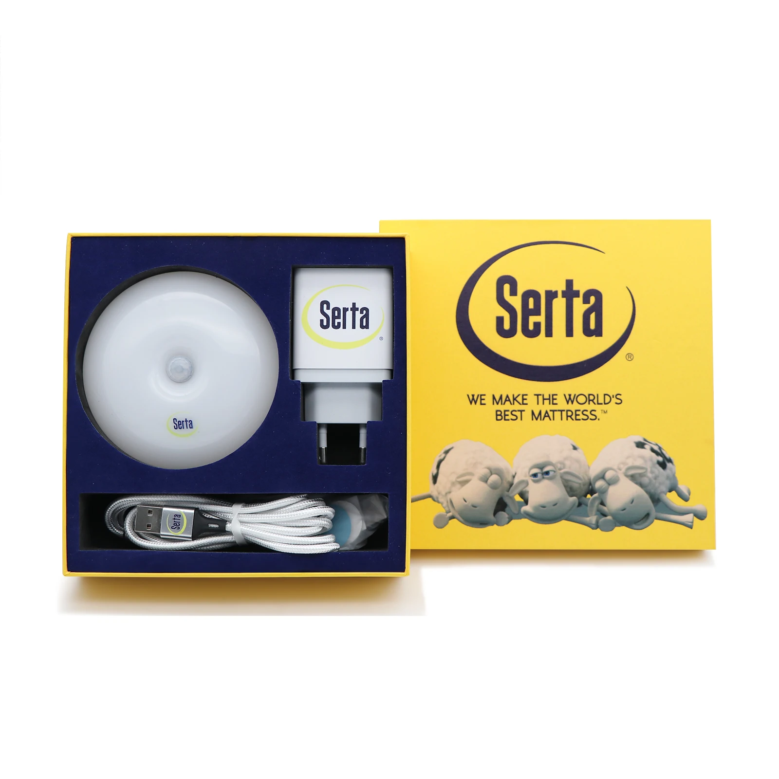 Popular Custom Logo LED Light Night Business Travel Kit 3 in 1 Cable Festival Gift Promotional Exhibition Gift Box for Christmas