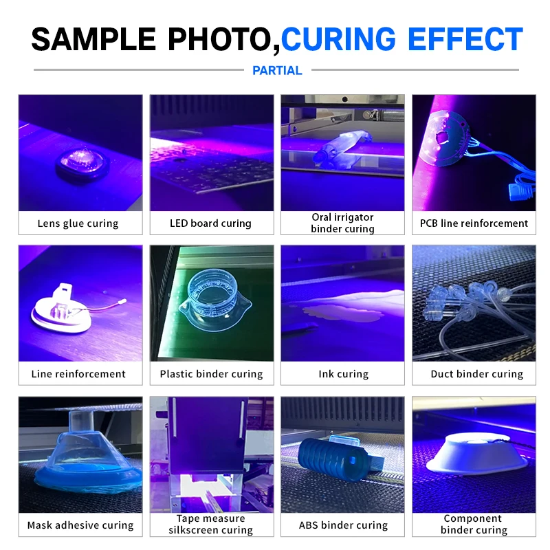 UV LED curing system Small UV curing lamp screen printing ink drying lamp UV curing machine 395nm